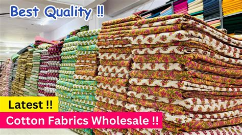 Cotton Fabrics Wholesale Market Surat