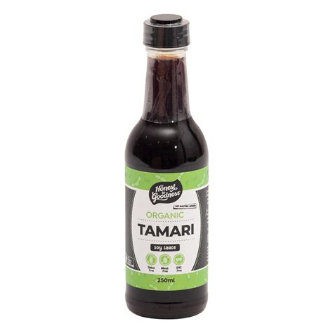 Organic Tamari 250ml Wheat Gluten Gmo Free