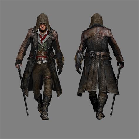 Assassin S Creed Syndicate Jacob Frye 1 8 Concept Art Minecraft Skin