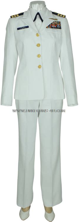 Us Coast Guard Female Service Dress White Coat