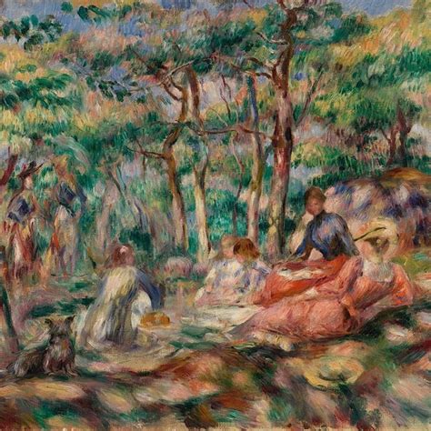 Pierre Auguste Renoir S Le D Jeuner Sur L Herbe Circa