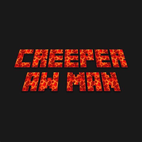 Minecraft Song Creeper Aw Man