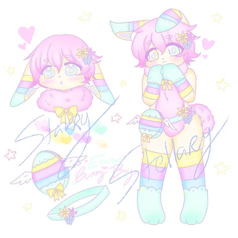 Easter Adopt Pastel Bunny Boy Closed By Starrystellary