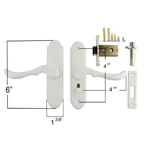 Mortise Handle For Larson Solid Core Doors