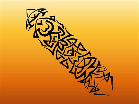 Tribal Lines Tattoo Vector Art And Graphics