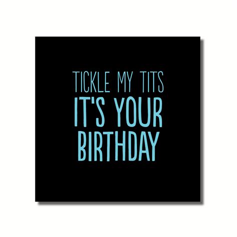Tickle My Tits — The Buddy Fernandez Card Company