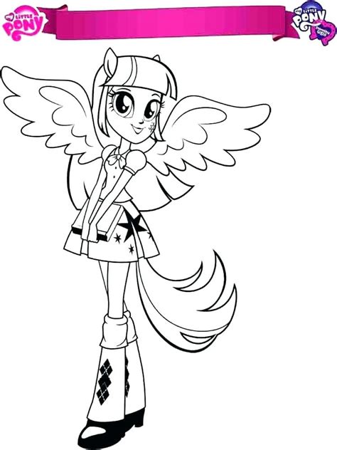 She truly knows what friendship is all about. Twilight Sparkle Coloring Pages To Print at GetDrawings ...