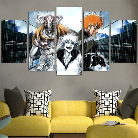 Kurosaki Ichigo Wall Art Canvas Anime Canvas Customized Canvas Art