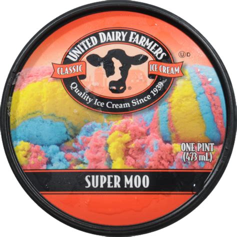 United Dairy Farmers Super Moo Ice Cream 1 Pint Frys Food Stores