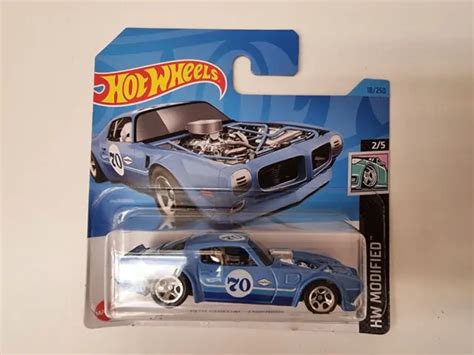 New Hot Wheels Pontiac Firebird In Blue Hw Modified