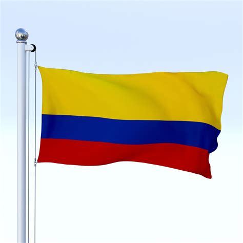 Vector files are available in ai, eps, and svg formats. Animated Colombia Flag by dragosburian | 3DOcean