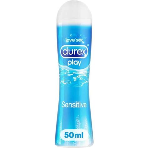 durex gel lubrifiant sensitive durex play 50ml achat vente préservatif lubrifiant durex play