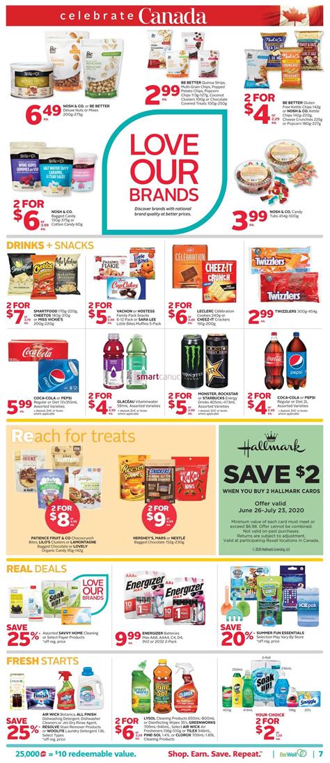 Rexall Ab Flyer June 26 To July 2 Rexall Pharmaplus Flyer