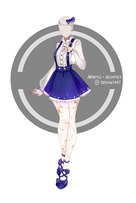 Outfit Adoptable 6 Closed By Artemis Adopties On Deviantart