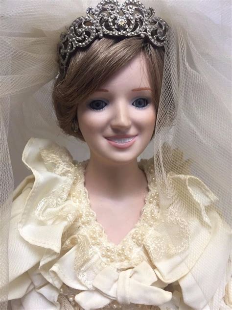 Danbury Mint Princess Diana Bride Doll In Original Box 1985 20 1924622876