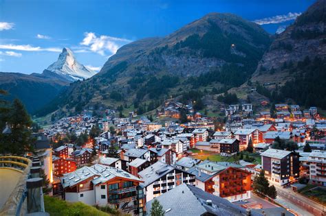The car-free village of Zermatt. | Switzerland tourism, Switzerland travel, Switzerland cities