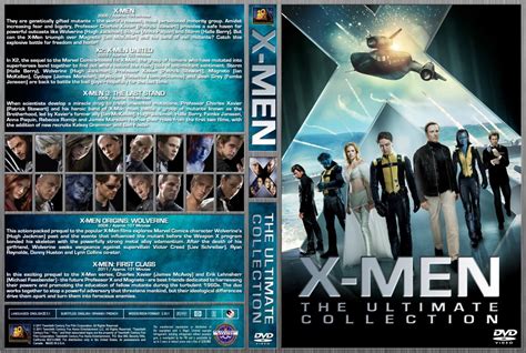 X Men The Ultimate Collection Movie Dvd Custom Covers X Men