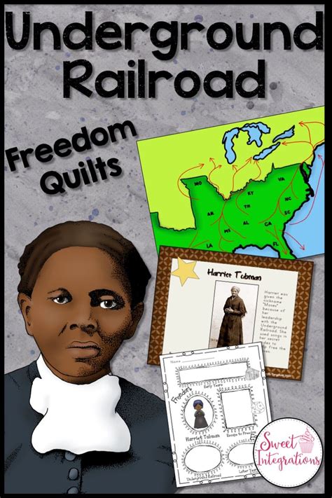 Harriet Tubman Activities And The Underground Railroad Freedom Quilt