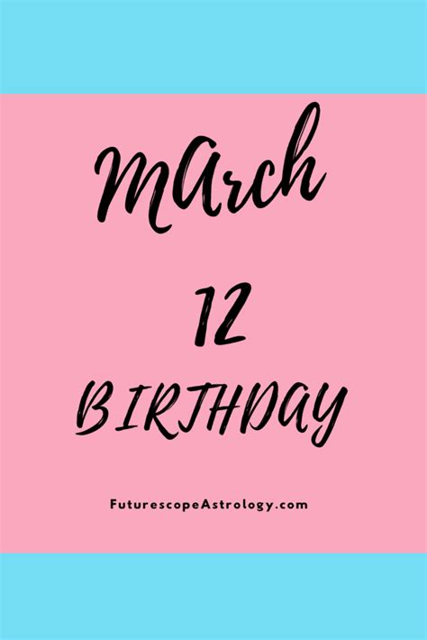 A pisces that has values and spiritual beliefs. March 12 Birthday: Personality, Zodiac Sign, Compatibility ...