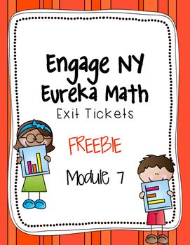 Tape diagram models number sentence. {FREEBIE} -Engage NY -Eureka Math EXIT Tickets- Module 7 ...