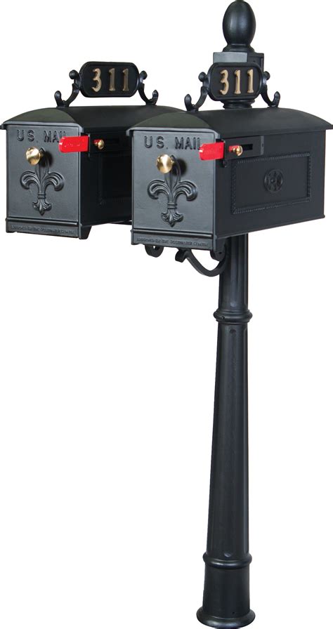 Maybe you would like to learn more about one of these? All Williamsburg Aluminum Dual Mailbox Post and Mailbox ...