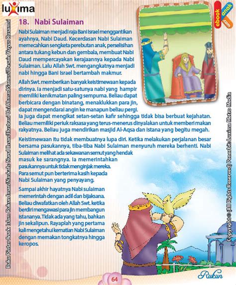 Berikut inilah 10 fakta ajaib yang hanya dapat ditemukan dalam kisah nabi sulaiman. Siapakah Nama Nabi Yang Mendirikan Masjidil Aqsa? | Ebook Anak