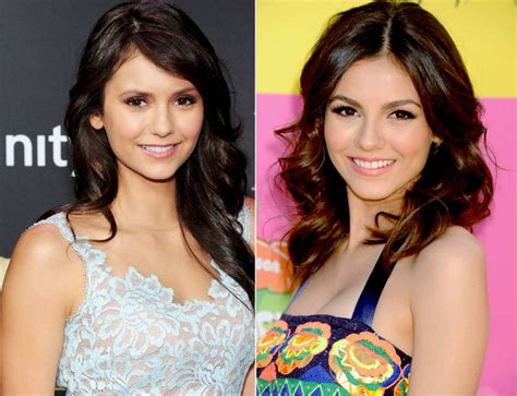 Jul 13, 2021 · see hot celebrity videos, e! Nina Dobrev VS. Victoria Justice (Look Alike #3)
