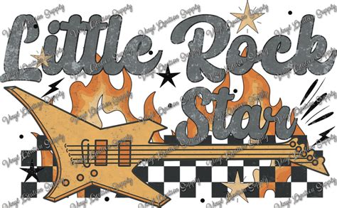 Little Rock Star Grunge Vinyl Creation Supply