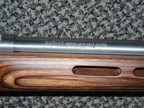 Savage Model 93 Btvs Stainless Heavy Barrel 22 Magnum Rifle With