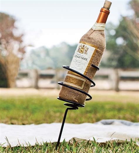 Wine Bottle Stake Outdoor Dining Accessories Wine Bottle Bottle Wine