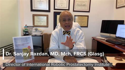 Dr Razdan Discusses Robotic Inguinal Hernia Repair Simultaneous With Robotic Prostatectomy