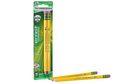 My First Ticonderoga Primary Size 2 Beginner Pencils Pre Sharpened