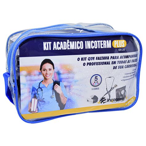 Kit Acadêmico Plus KA Azul Incoterm