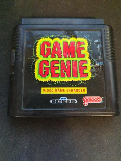 Game Genie Item Only Sega Genesis