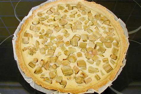 tarte à la rhubarbe de grand mère la recette facile