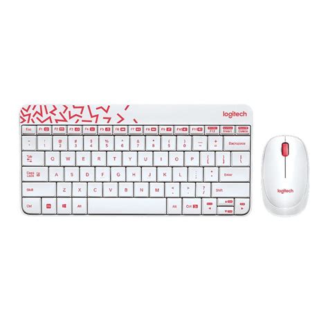 Buy Logitech Mk240 Nano Wireless Combo Keyboard Mouse Whitered