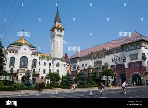 County Council Building And Culture Palace Targu Mures Transylvania