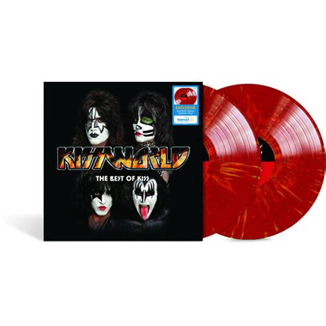 Kiss Kissworld The Best Of Kiss Walmart Exclusive Vinyl