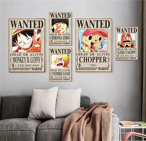 One Piece Wanted Posters For DZHJKIO New Edition Luffy Billion PCS Buy Online In UAE