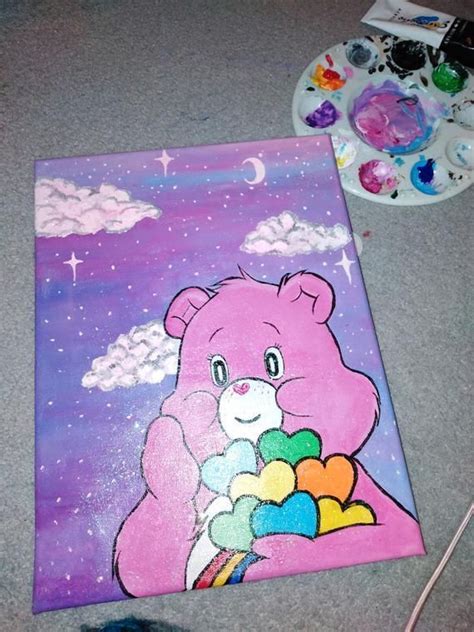 Aesthetic Cute Acrylic Painting Ideas - Draw-nugget