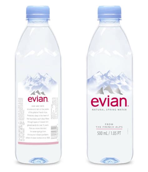 Evian Bottles Get An Exquisite Revamp