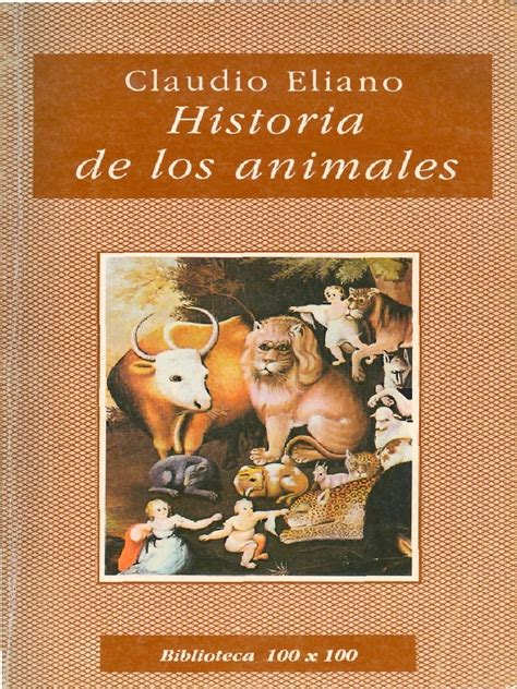 Eliano Historia De Los Animales Pdf