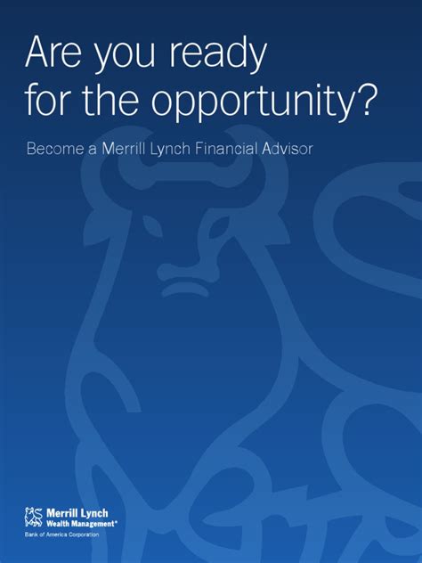 Based on recent job postings on ziprecruiter, the associate financial advisor job market in both chicago, il and the surrounding area is very active. Merill Lynch Financial Advisor Job description | Wealth ...