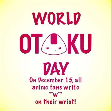 World Otaku Day Anime Amino