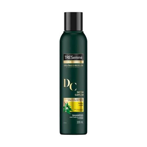 Shampoo Tresemmé Detox Capilar 200ml Farmácia Online Drogal