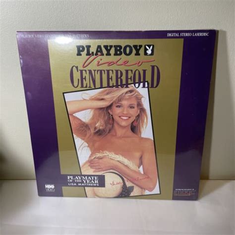 Playboy Centerfold Playmate Of The Year Lisa Matthews Laserdisc Sealed