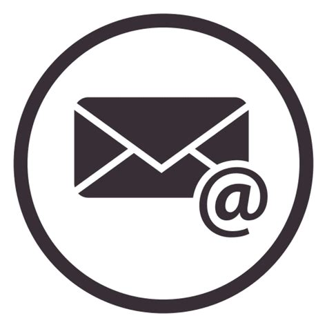 Email Circle Icon Design Transparent Png And Svg Vector File