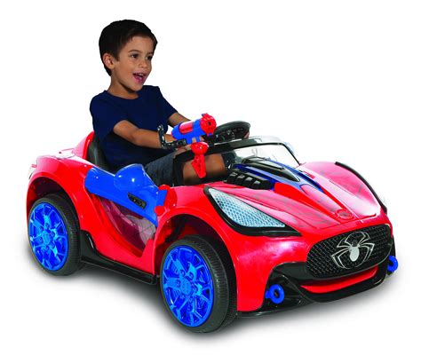 Spiderman Marvel 6 Volt Spider Man Super Car For Kids Brickseek