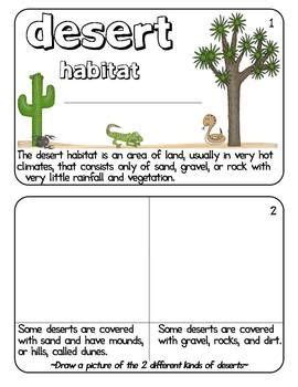 2nd grade math worksheets and lessons which can make your kids super smart in math. Desert Habitat for the Common Core Classroom | Desert biome, Habitats, Deserts