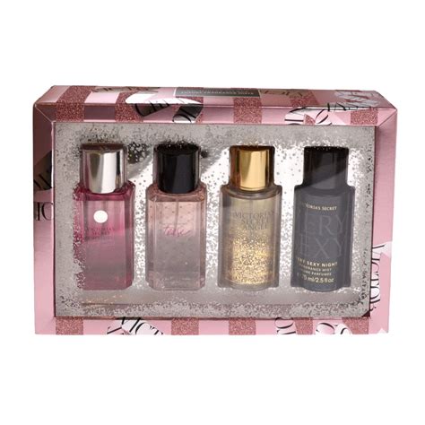 Victorias Secret T Set 4 Piece Best Of Fine Fragrance Mists